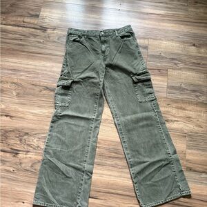 Green Cargo Pants